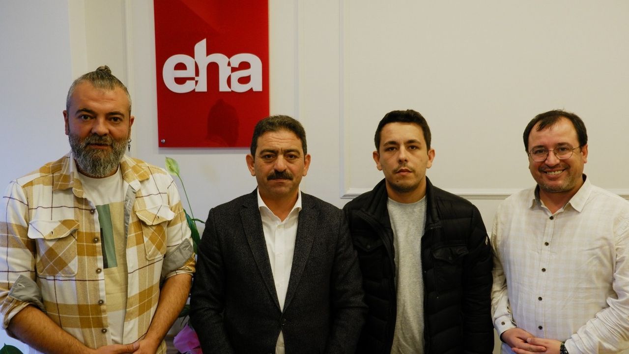 Murat Özcan'dan EHA'ya ziyaret