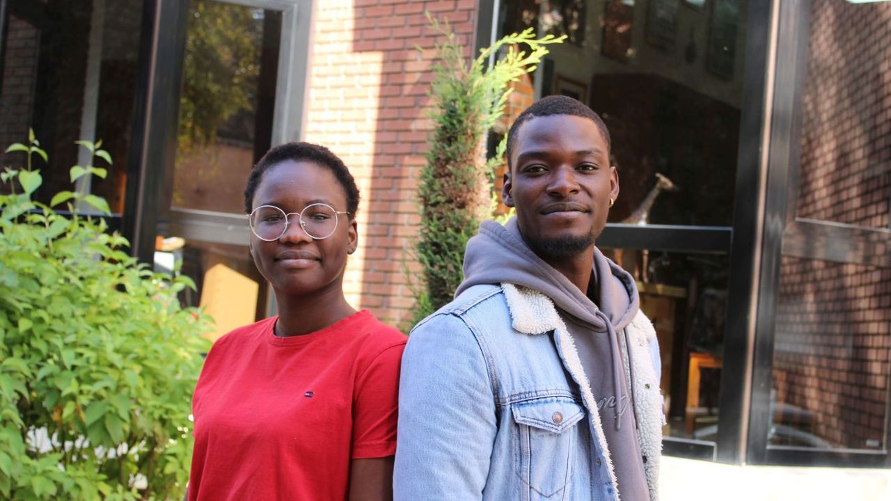 Afrikalı öğrenciler iklim krizine dikkat çekiyor
