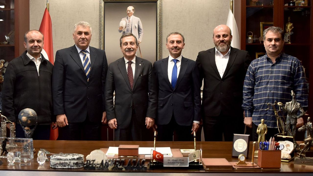 Dadaşlar'dan Başkan Ataç’a ziyaret