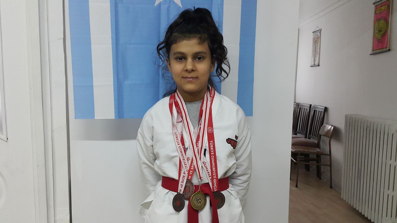 Iraklı Türk Kızın Taekwando Başarısı