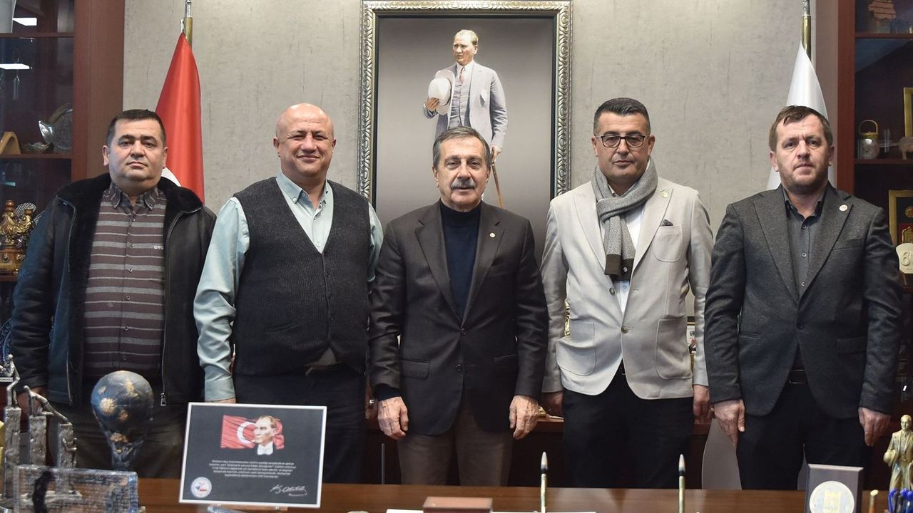 Tepebaşı Ziraat Odası'ndan Başkan Ataç'a Ziyaret