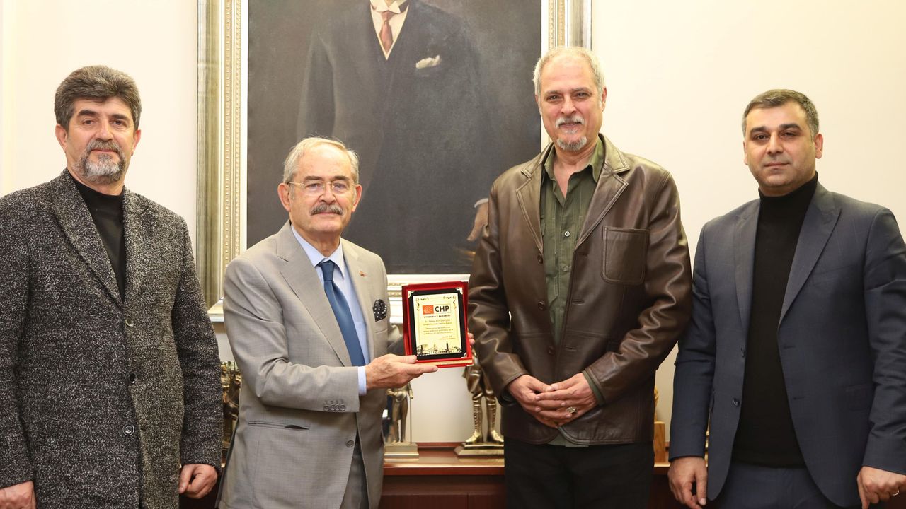 Diyarbakır İl Başkanlığından Büyükerşen'e Teşekkür Ziyareti