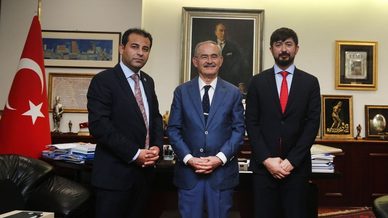Afganistan Büyükelçiliği'nden Başkan Büyükerşen'e Ziyaret