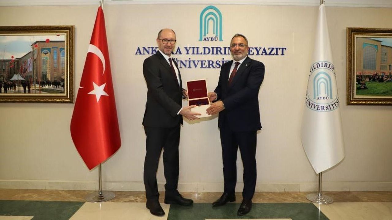 Rektör Erdal’dan Ankara Yıldırım Beyazıt Üniversitesine Ziyaret