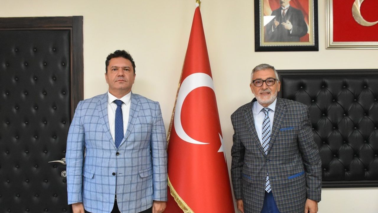 İl Sağlık Müdürü Bilge'den Başkan Bozkurt'a Ziyaret
