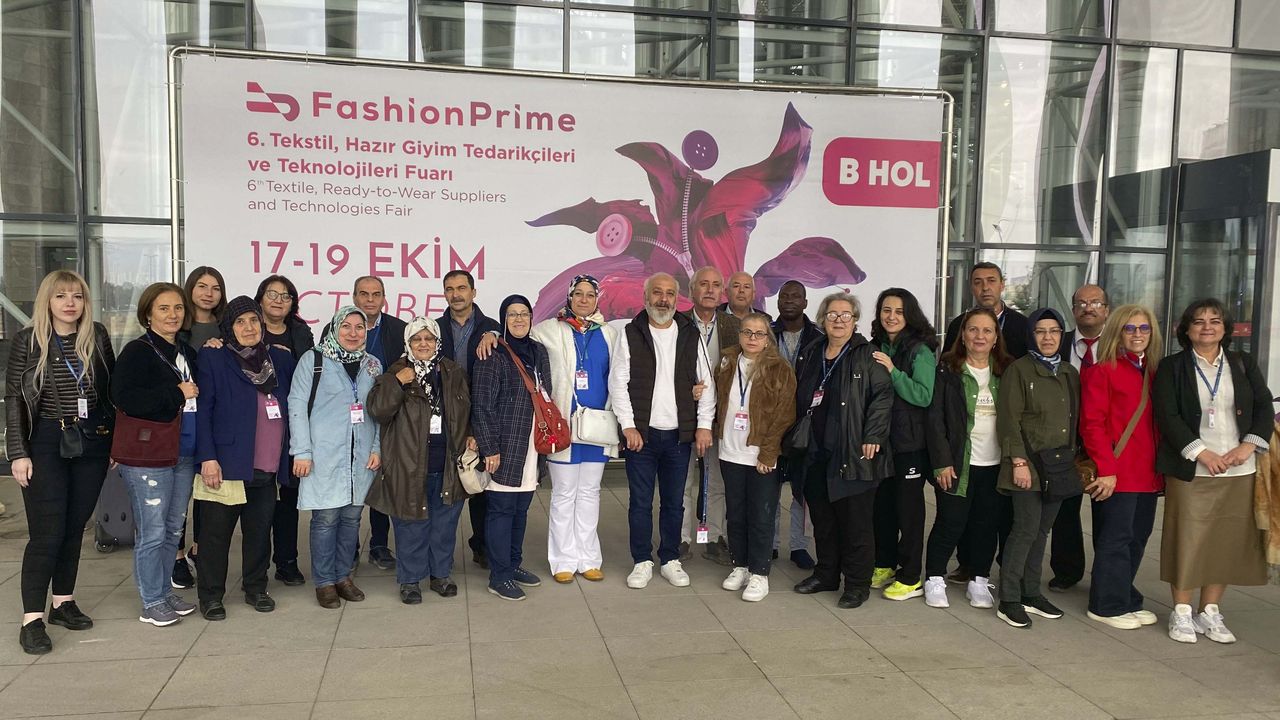 ETO Üyeleri İzmir'de Tekstil Fuarını Ziyaret Etti