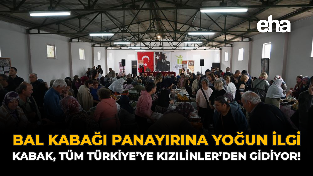 Bal Kabağı Panayırına Yoğun İlgi: "Kabak, Tüm Türkiye Kızılinler'den Gidiyor!"