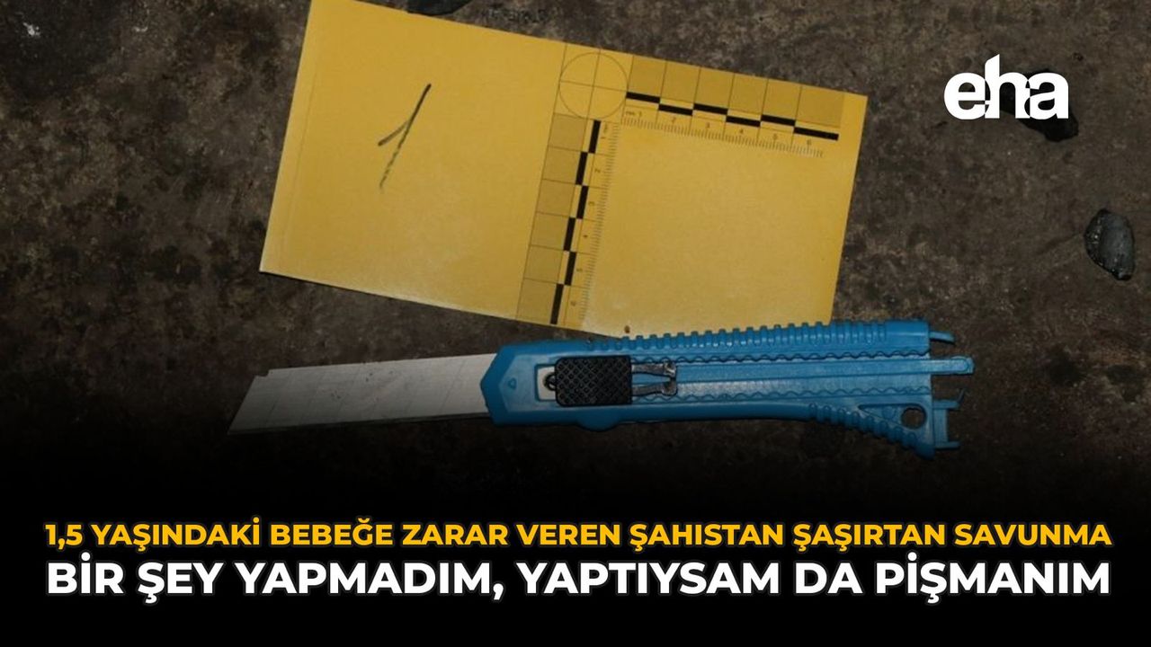 1,5 Yaşındaki Bebeğe Zarar Veren Şahıstan Şaşırtan Savunma: “Bir Şey Yapmadım, Yaptıysam da Pişmanım”