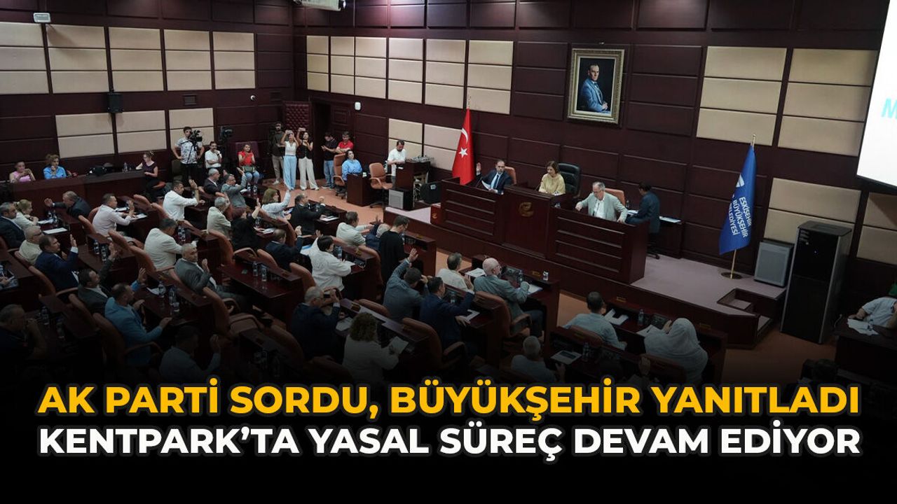 AK Parti Sordu, Büyükşehir Yanıtladı: Kentpark’ta Yasal Süre
