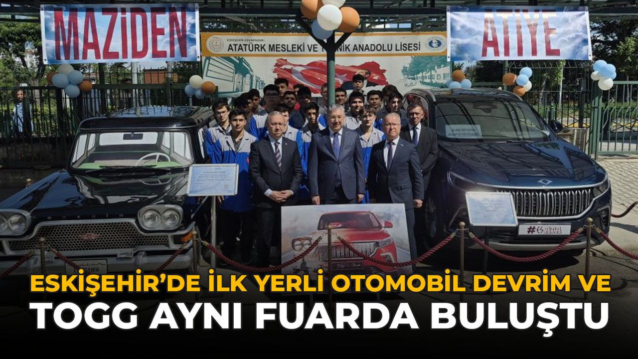 Eskişehir'de İlk Yerli Otomobil Devrim ve TOGG Aynı Fuarda B