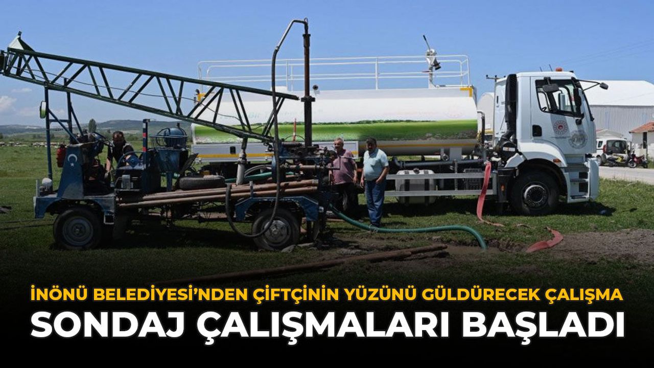 İnönü Belediyesi’nden Çiftçinin Yüzünü Güldürecek Çalışma: S