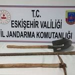 Jandarma Ekiplerinden Kaçak Kazıya Suçüstü