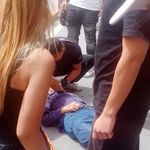 Yaşı Küçük Motosiklet Sürücüsünün Çarptığı Yaya Yaralandı