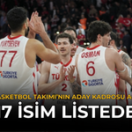 A Milli Basketbol Takımı’nın Aday Kadrosu Açıklandı: 17 İsim Listede