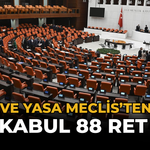 Çerçeve Yasa Meclis’ten Geçti: 468 kabul, 88 ret oyu