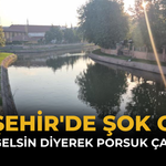 Eskişehir'de Şok Olay! "Sizlere Gelsin" Diyerek Porsuk Çayı'na İtti