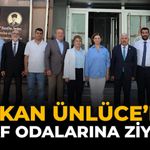 Başkan Ünlüce'den Esnaf Odalarına Ziyaret