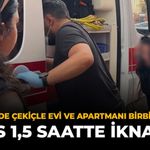 Eskişehir'de Çekiçle Evi Ve Apartmanı Birbirine Kattı: Polis 1,5 Saatte İkna Etti