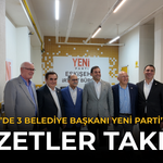Eskişehir’de 3 Belediye Başkanı Yeni Parti’ye Katıldı: Rozetler Takıldı