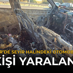 Eskişehir’de Seyir Halindeki Otomobil Yandı: 3 Kişi Yaralandı