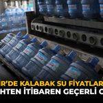 Eskişehir’de Kalabak Su Fiyatlarına Zam: Yarından İtibaren Geçerli Olacak