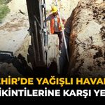 Eskişehir'de Yağışlı Havalarda Su Birikintilerine Karşı Yeni Hat