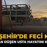 Eskişehir'de Feci Kaza: 3. Kattan Düşen Usta Hayatını Kaybetti