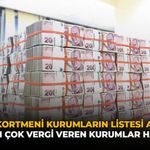 Vergi Rekortmeni Kurumların Lisetesi Açıklandı: 2025’te En Çok Vergi Veren Kurumlar Hangileri?