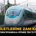 YHT Biletlerine Zam Kapıda: Eskişehir'den İstanbul'a Gitmek 700 Lirayı Bulacak