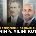 AK Parti Eskişehir İl Başkanı Albayrak EHA’nın 4. Yılını Kutladı