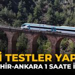 Yeni Testler Yapıldı: Eskişehir Ankara Arası 1 Saate İnecek