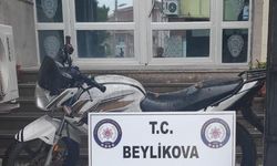 Beylikova’da çalıntı motosiklet bulundu