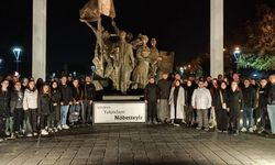 Ata’ya Saygı için nöbet tuttular