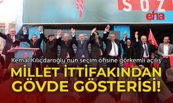 Millet İttifakından gövde gösterisi