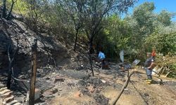 Mihalgazi’de Evde Başlayıp Ormana Sıçrayan Yangın Söndürüldü