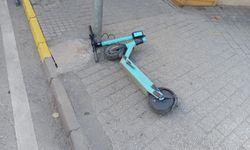 Kırılan Scooterın Alarm Sesleri Sokakta Yankılandı