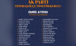 AK Parti Tepebaşı İlçe Yönetim Kurulu Belli Oldu
