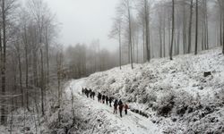 Eskişehir Doğa Aktiviteleri Grubu'ndan Kar Manzaralı Yürüyüş