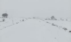 Eskişehir'in Yüksek Kesimlerinde Kar Görüldü