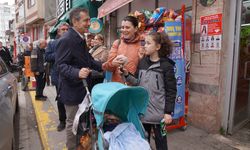 Ahmet Ataç Sakarya Caddesi Esnaflarıyla Buluştu