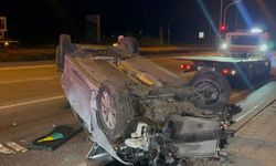 Eskişehir'de Korkunç Kaza: Otomobil Takla Attı