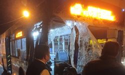 Boş Otobüse Çarptı Facia Ucuz Atlatıldı