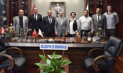 Belediye İş’ten Başkan Ahmet Ataç’a Ziyaret