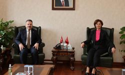 Başkan Ünlüce'den Vali Aksoy'a Ziyaret