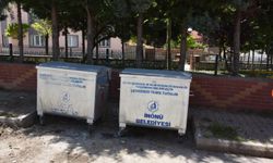 İnönü Belediyesi Çöp Konteynerlerini Yeniliyor