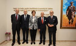 CHP Eski Genel Başkanları Başkan Ünlüce'yi Ziyaret Etti