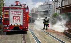 Eskişehir'de Yangın Panik Yarattı