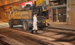 Eğitimciler Caddesi'nde Gece Çalışması