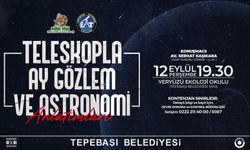 Tepebaşı'ndan Astronomi Etkinliği