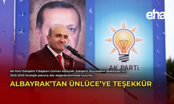 Albayrak'tan Ünlüce'ye Teşekkür